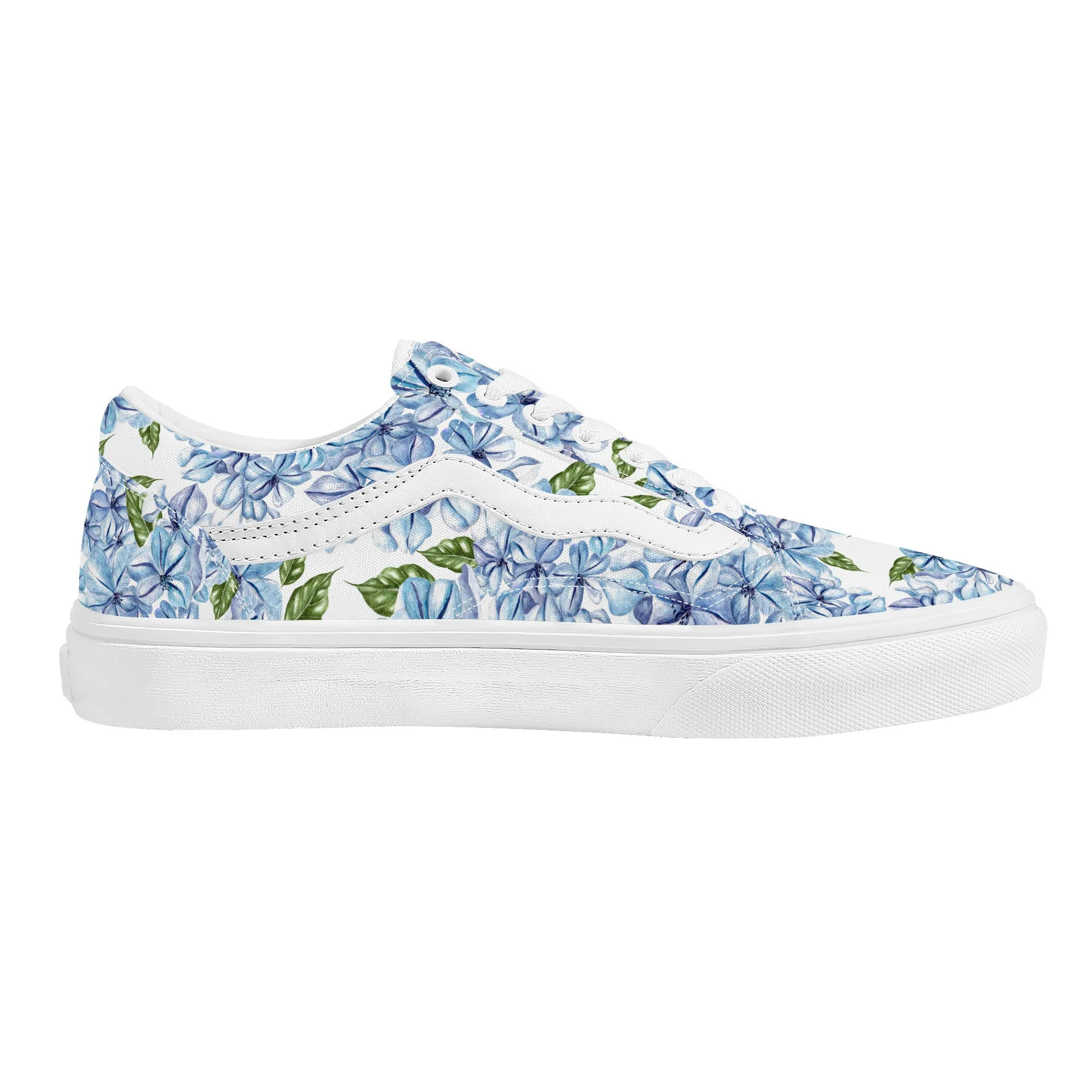 Blue Bloom Low Top Sneaker