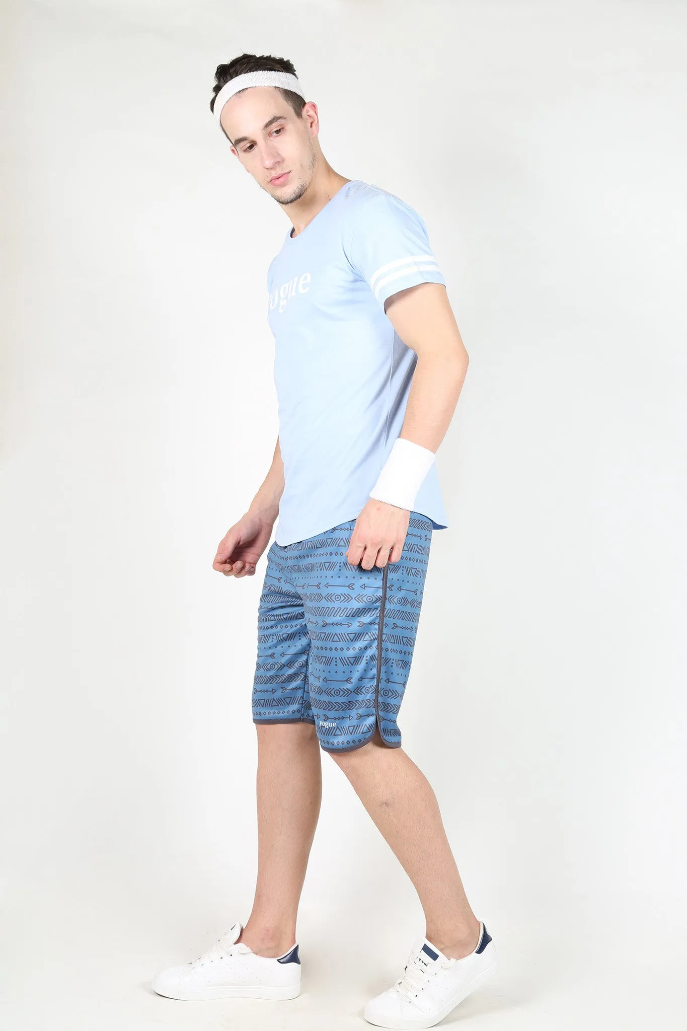 Blue Triangle Shorts