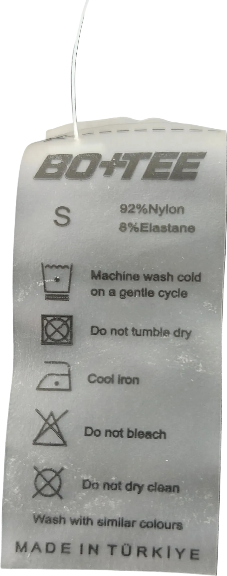 Bo Tee Grey Define Waist Shorts UK S
