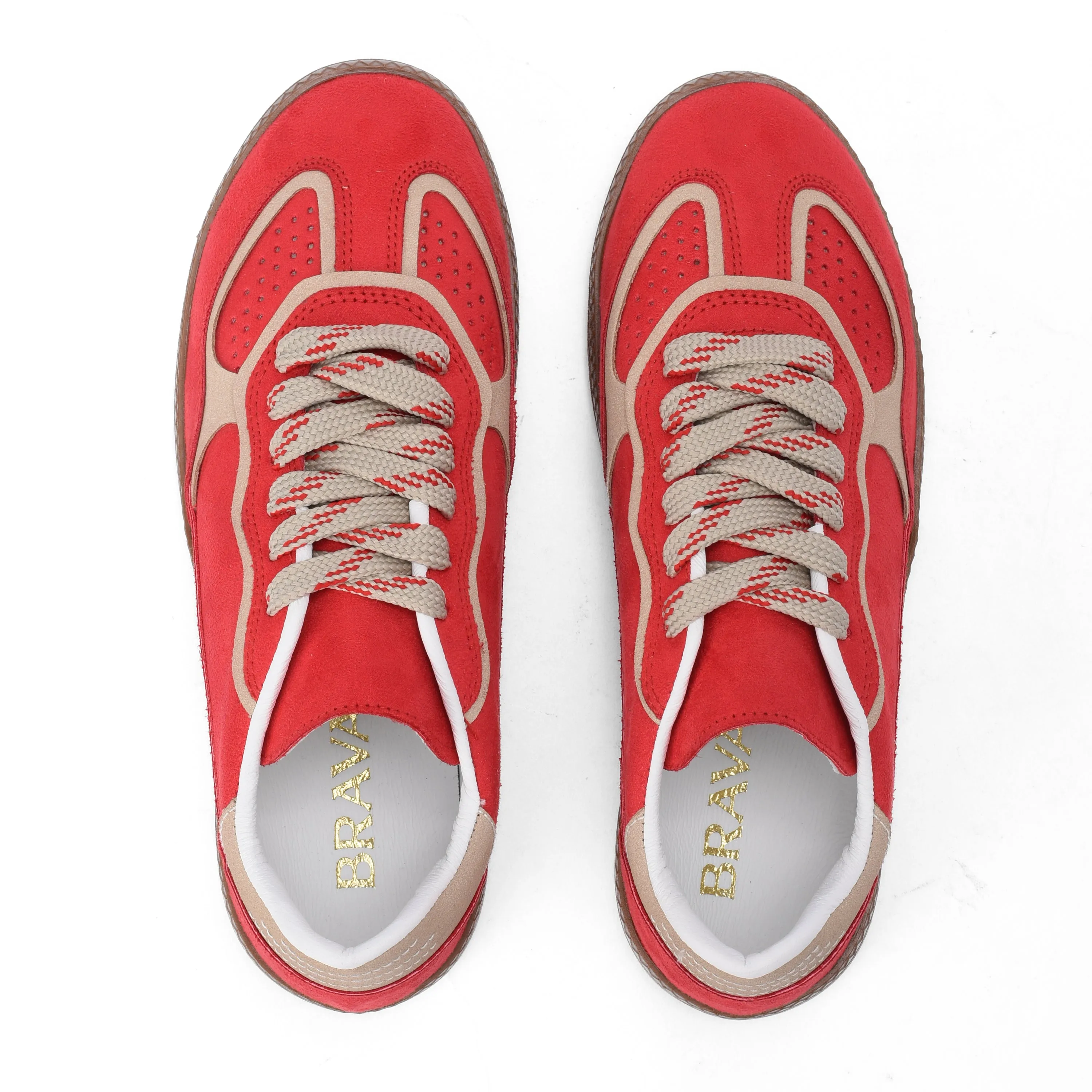 Brava Vario Sneaker - Sheen Red