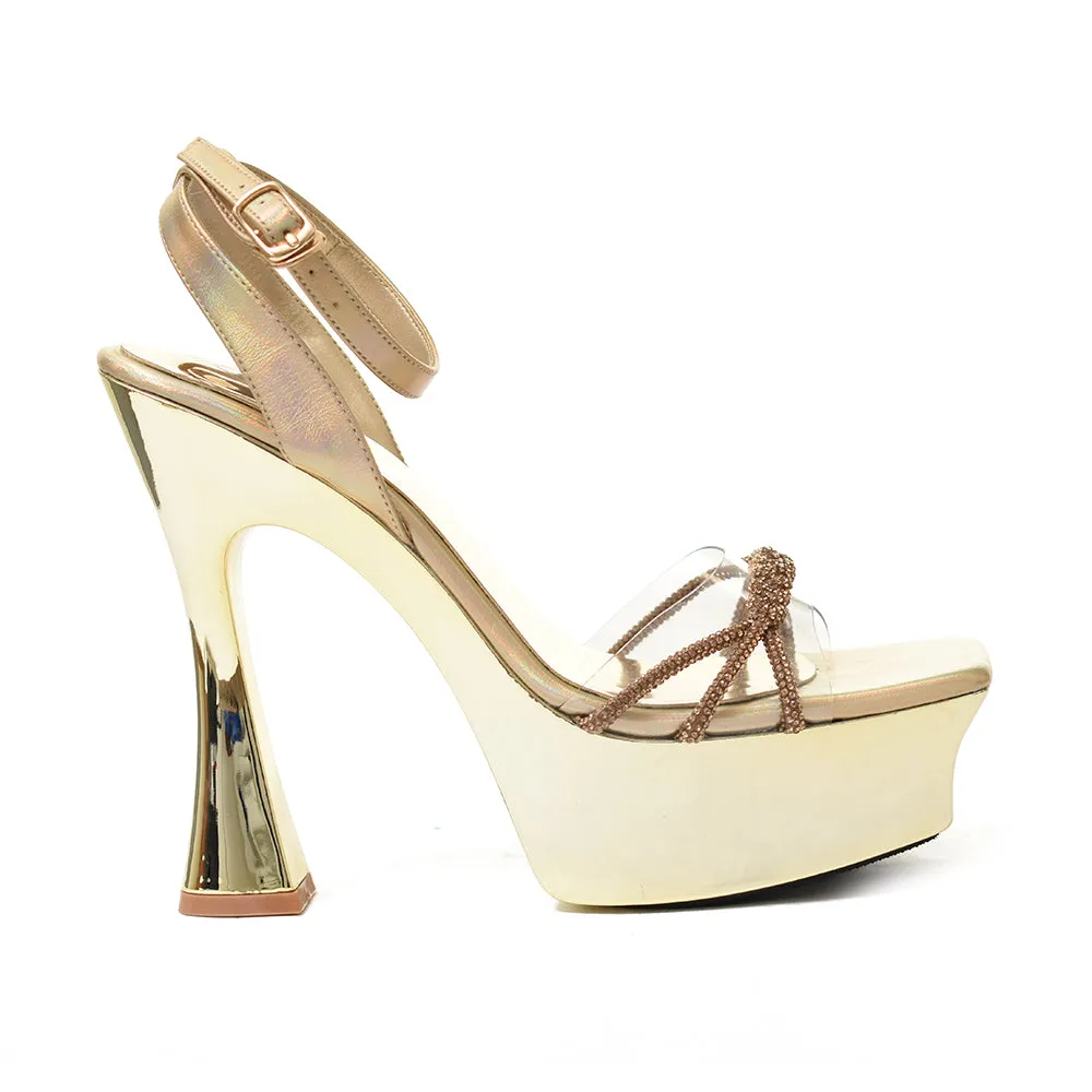 Bridal Sandal Heels