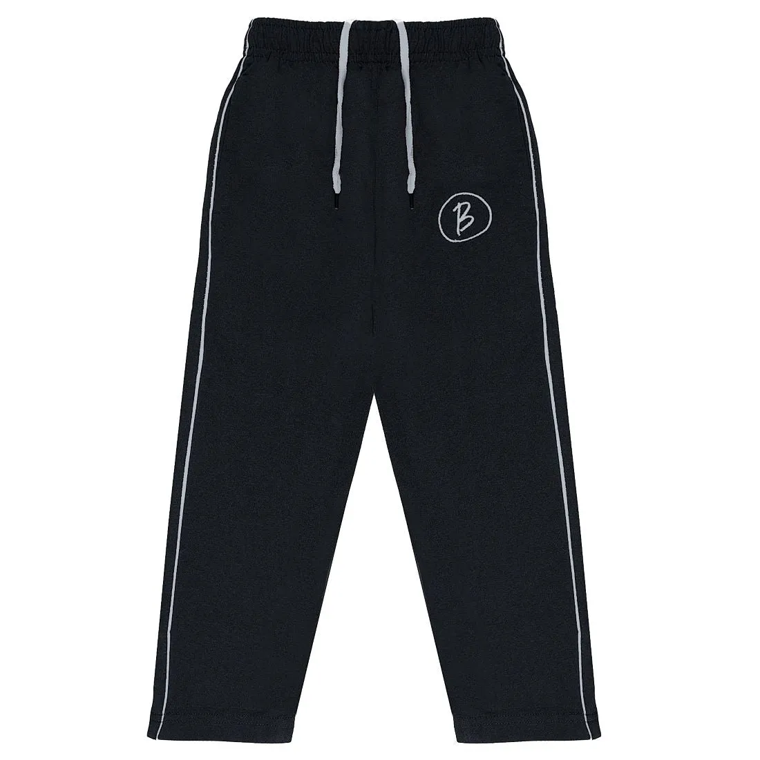 BTfash Cotton Regular Fit Track Pants for Boys with Zip Pocket (Pack of 1)