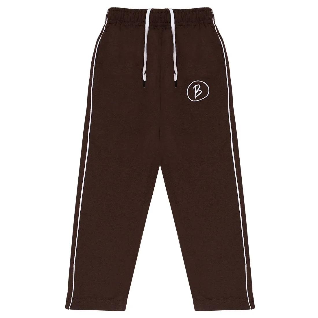 BTfash Cotton Regular Fit Track Pants for Boys with Zip Pocket (Pack of 1)