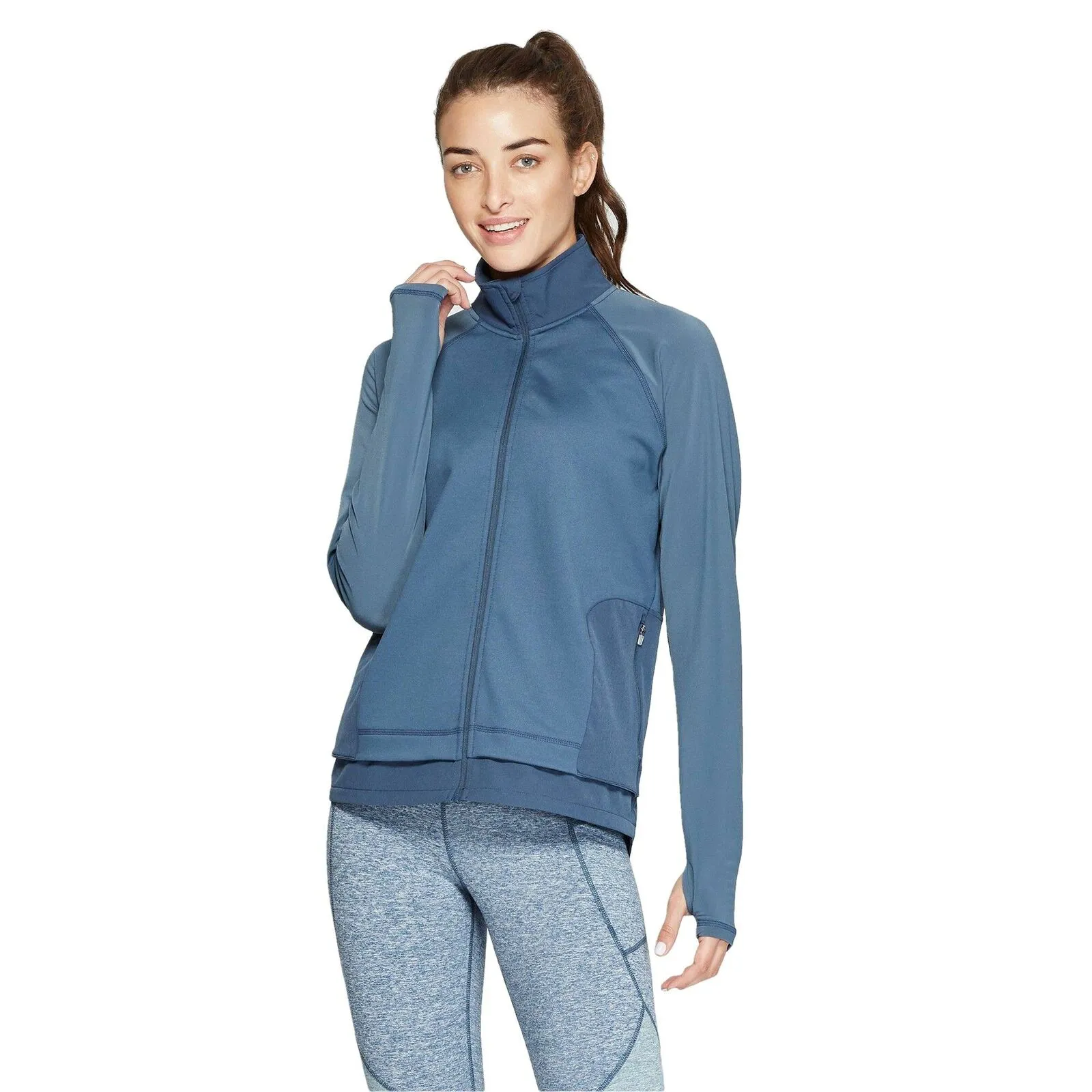C9 Champion Women's Training Woven Pieced Full Zip Track Jacket