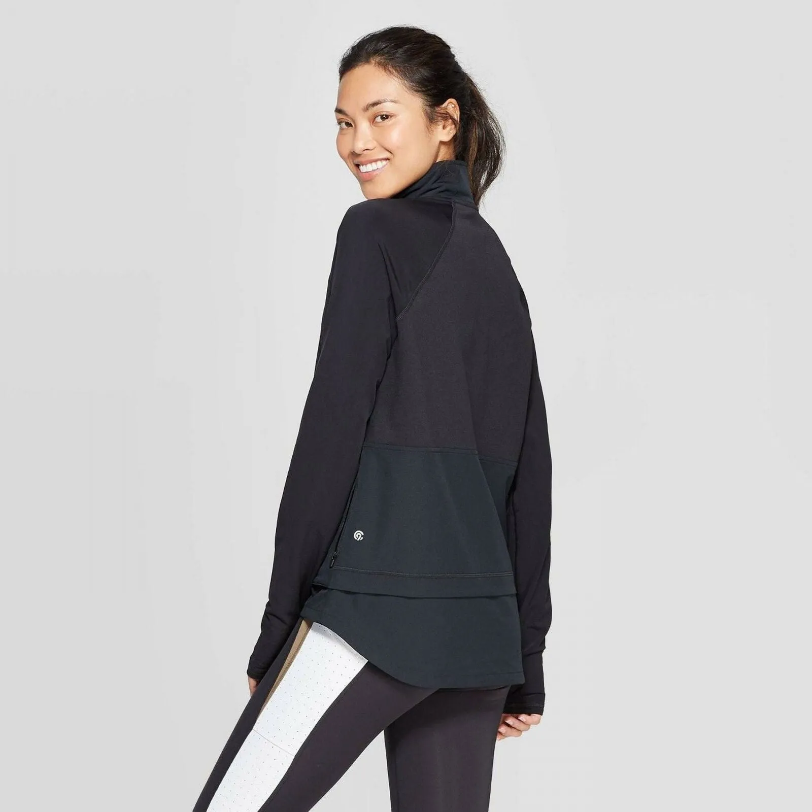 C9 Champion Women's Training Woven Pieced Full Zip Track Jacket