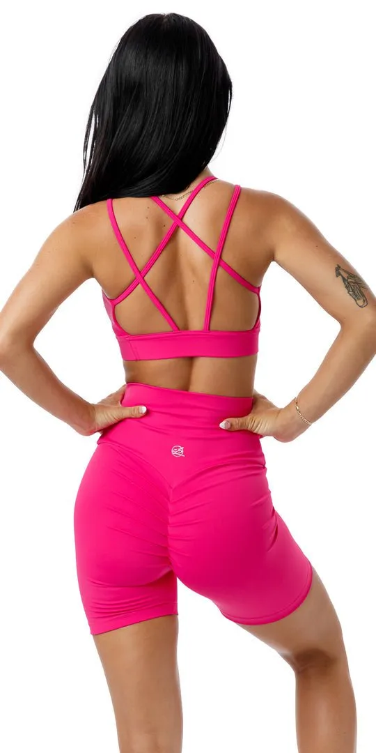 Candy Body Luxe Scrunch Bum Midi Shorts
