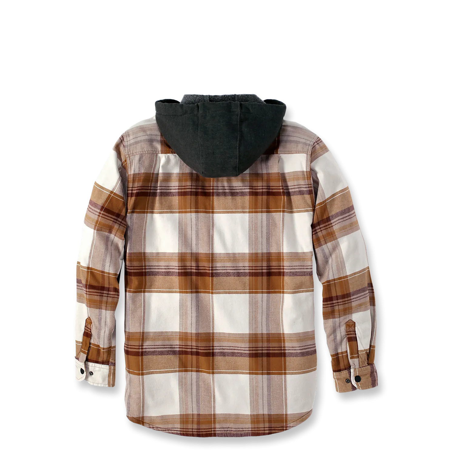 Carhartt Flannel Fleece Lined Hooded Shirt Jac - 105938