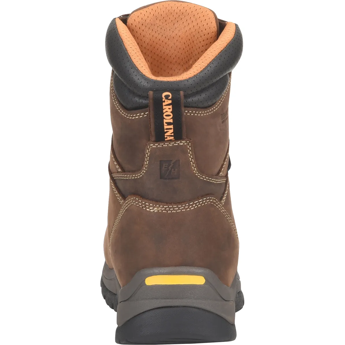 Carolina Men's Bruno Hi 8" Soft Toe Waterproof Insulated Work Boot -Brown- CA8021