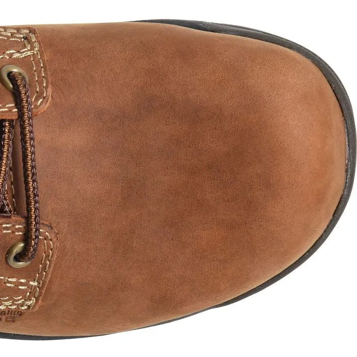 Carolina Men's Bruno Hi 8" Soft Toe Waterproof Slip Resist Work Boot -Brown- CA8020
