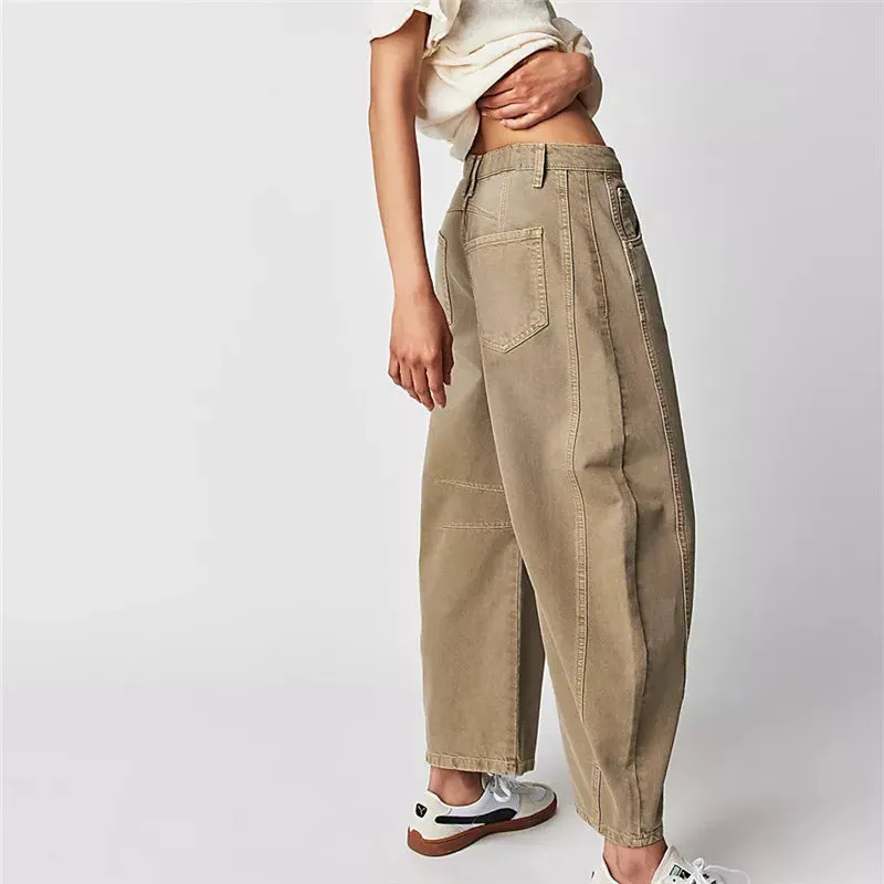 Casual-fit vintage women's jeans