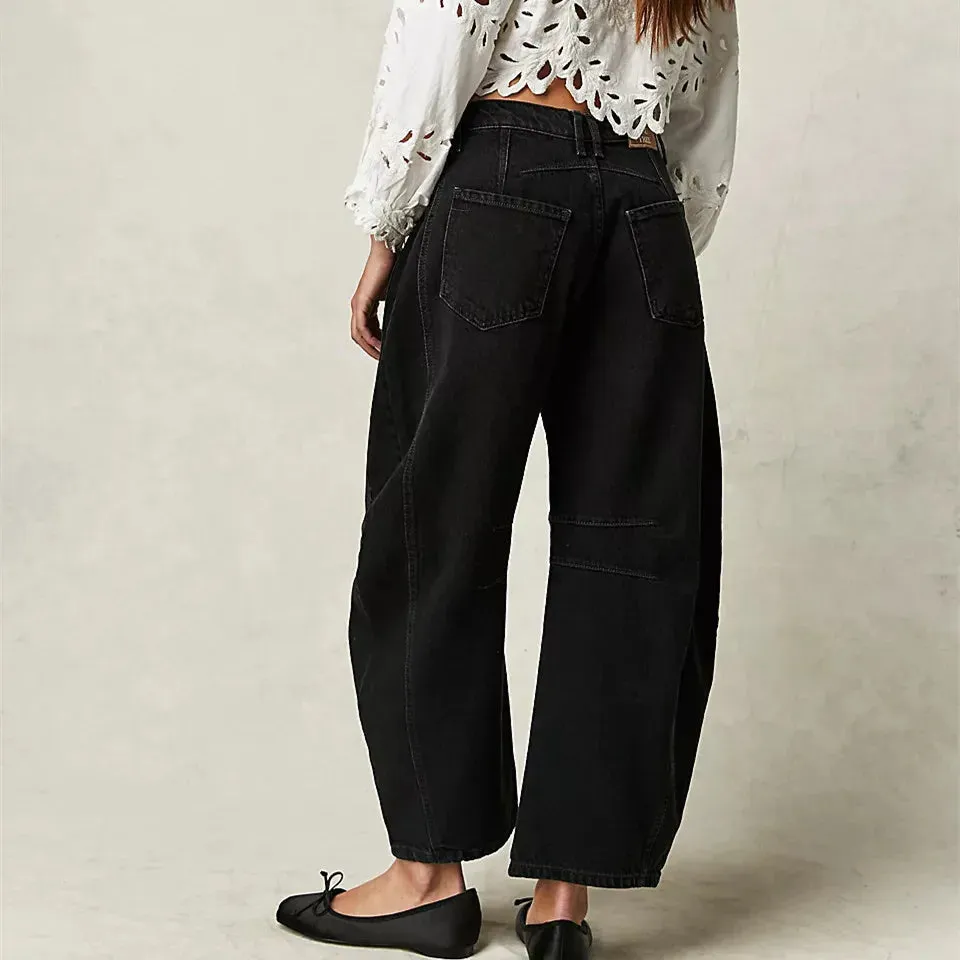 Casual-fit vintage women's jeans