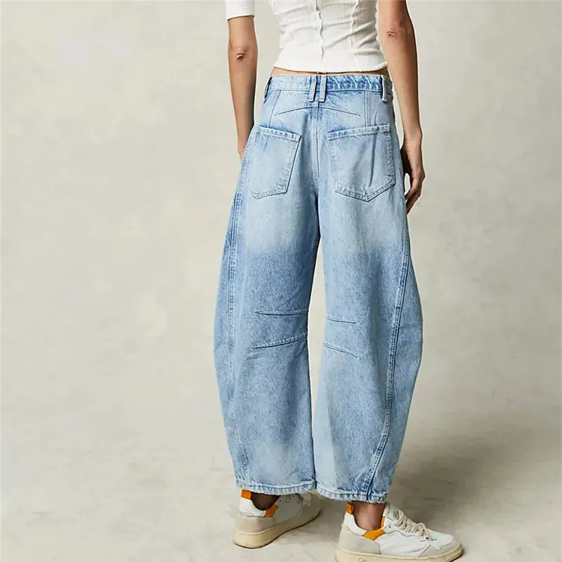 Casual-fit vintage women's jeans