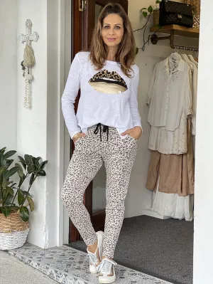 Casual Leopard Pants