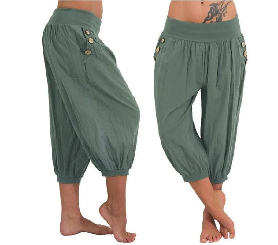 Casual pants plus size pants