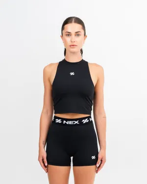 Charge Track Top Black