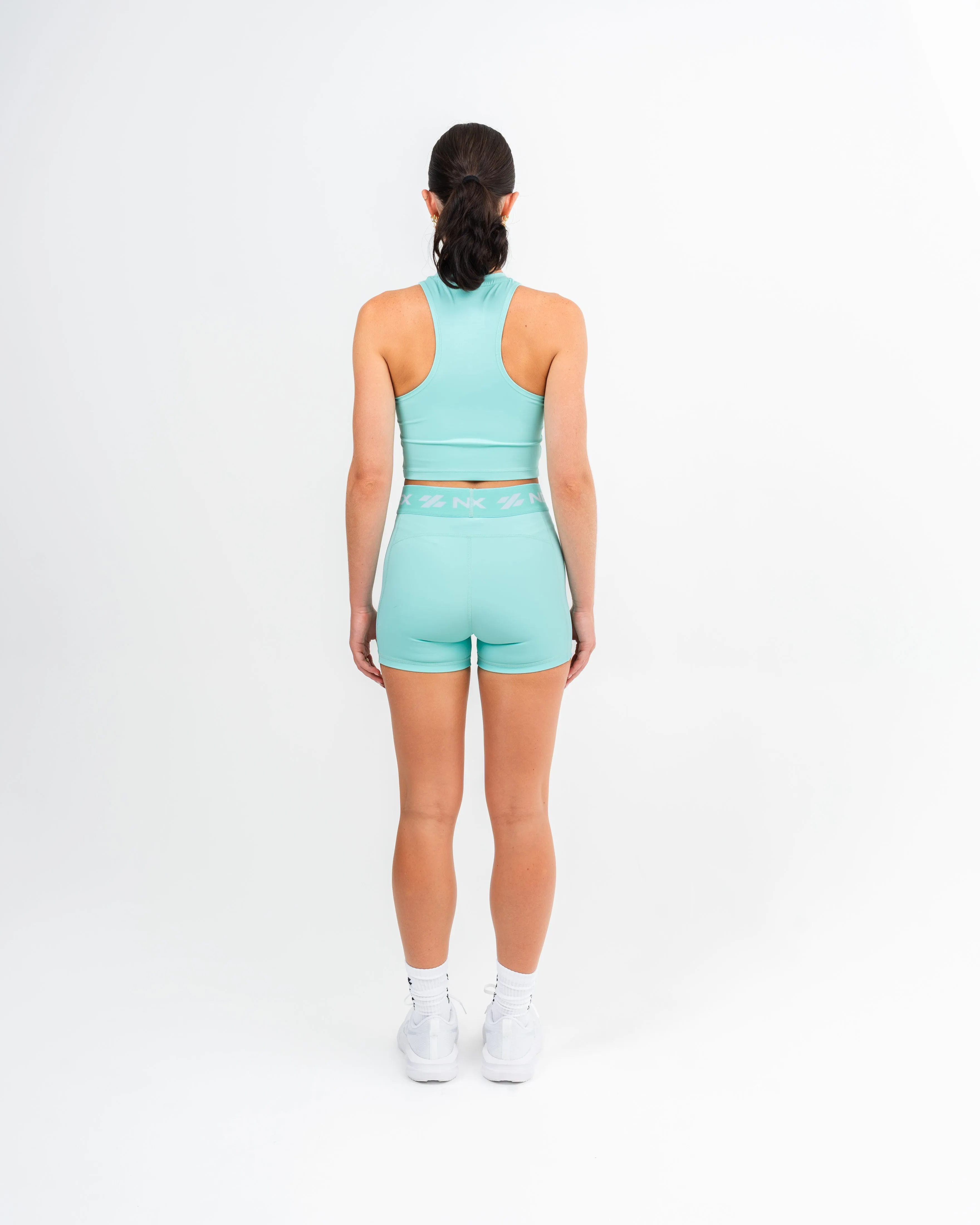 Charge Track Top Turquoise