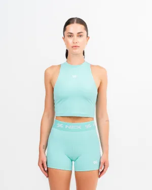 Charge Track Top Turquoise