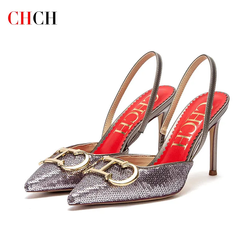 CHCH Destiny Strappy High Heels for Elegant Occasions