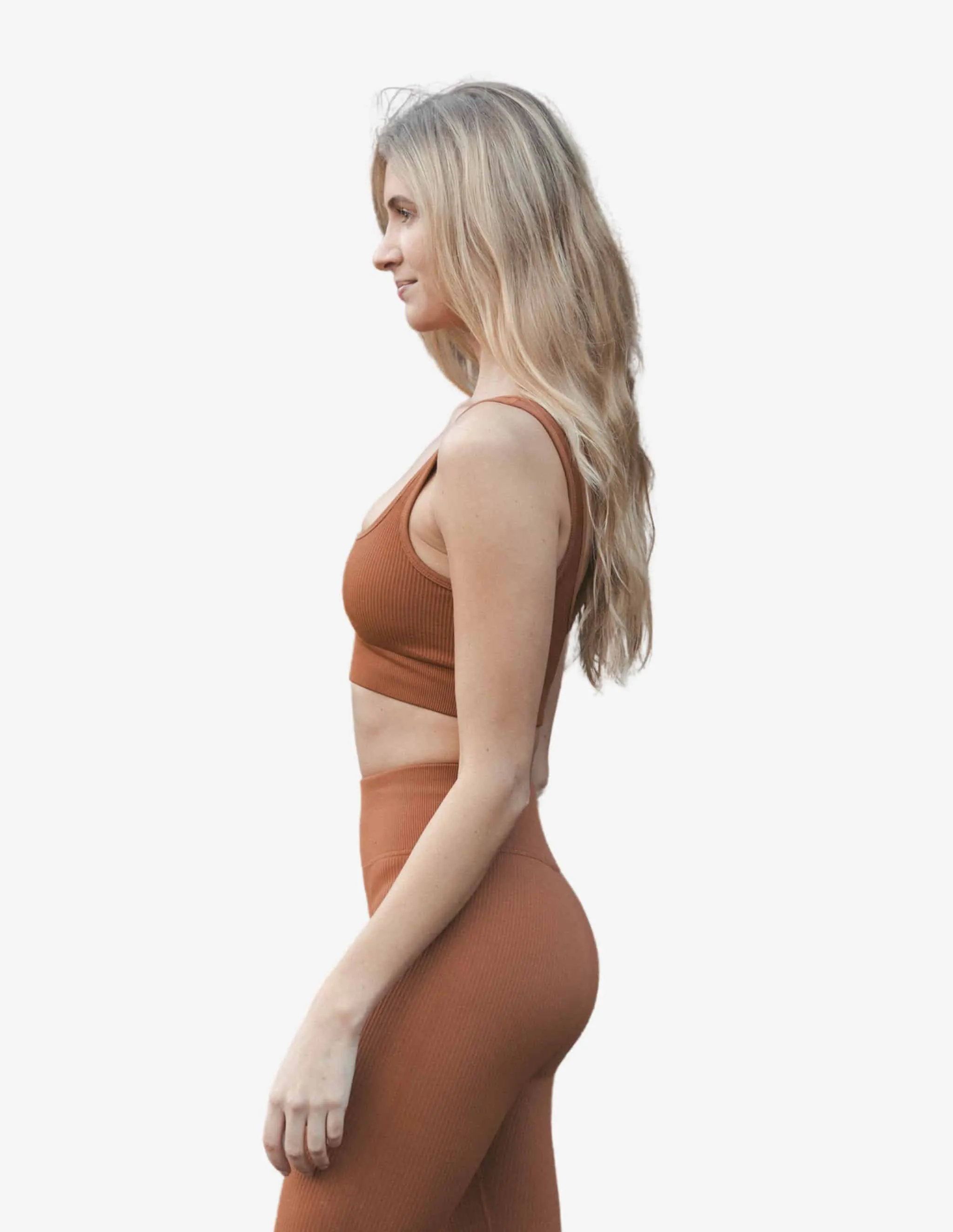 Clay AW'21 Ribbed Seamless Bra