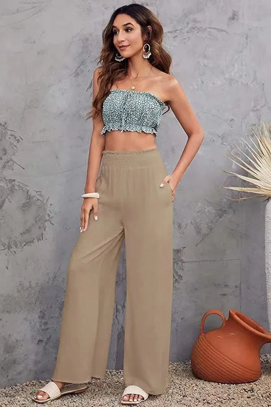 Cloud Flow Palazzo Pants