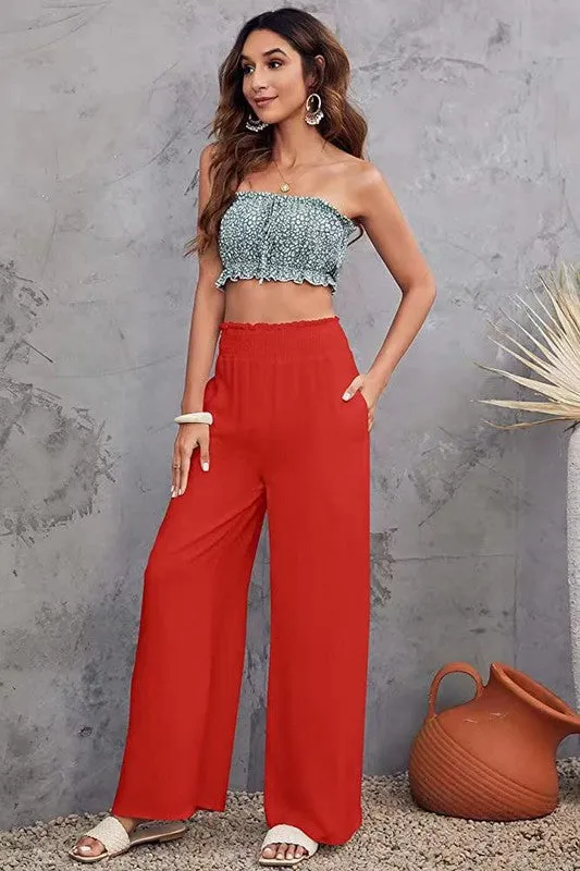 Cloud Flow Palazzo Pants