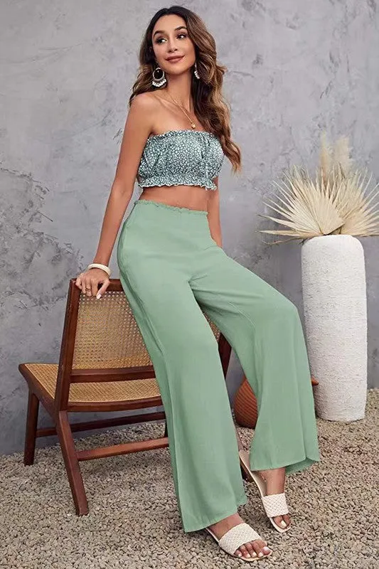 Cloud Flow Palazzo Pants