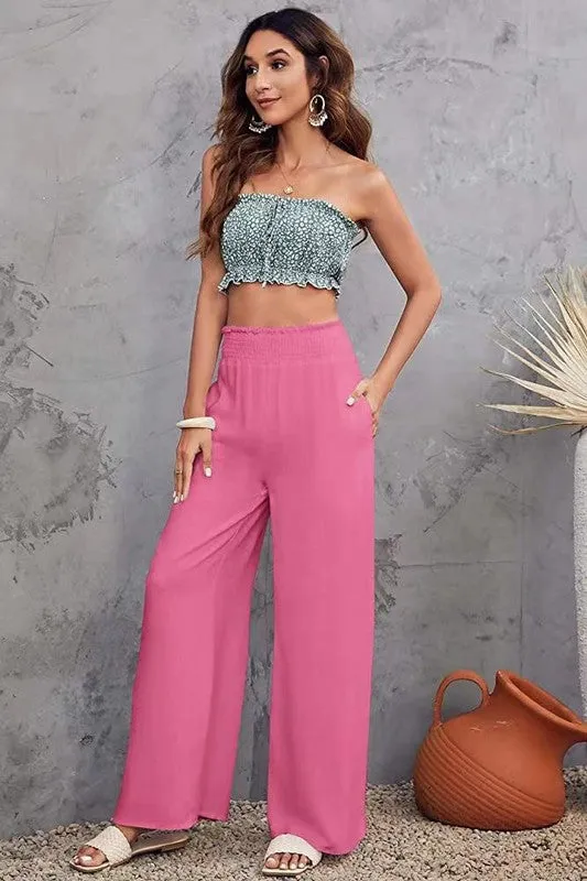 Cloud Flow Palazzo Pants