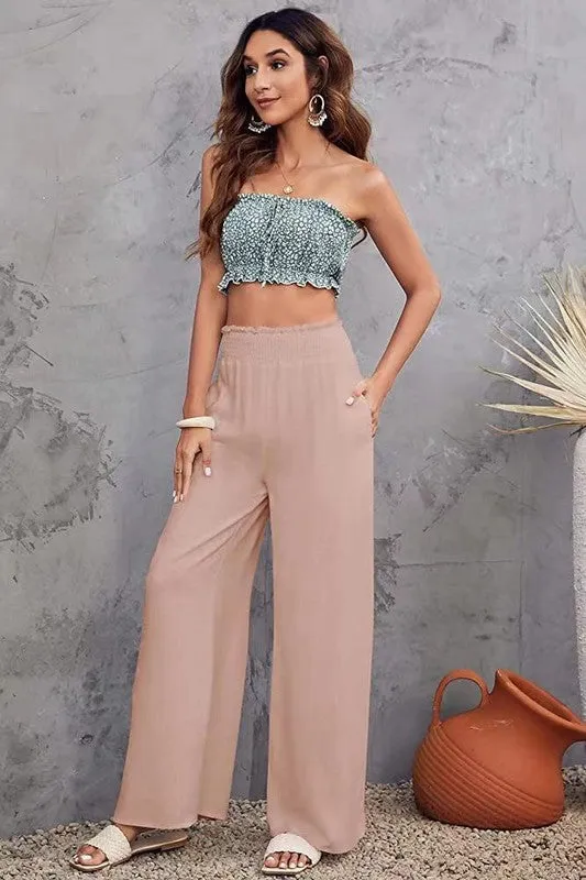 Cloud Flow Palazzo Pants