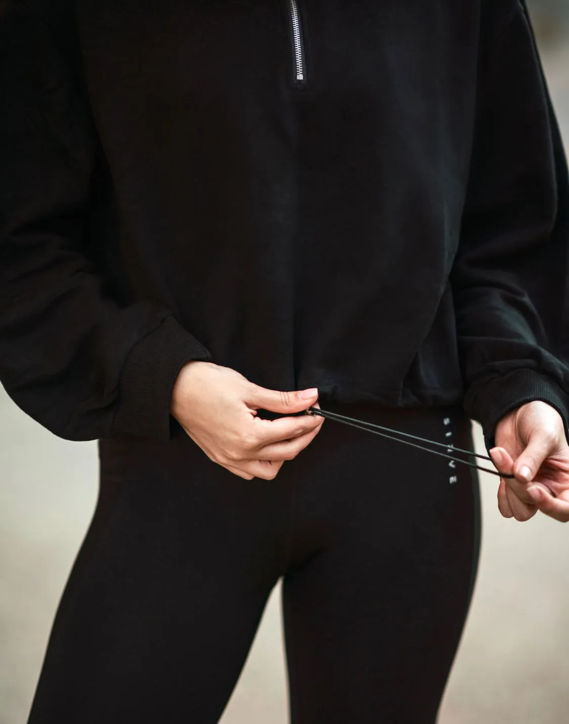 Collar Jacket in black