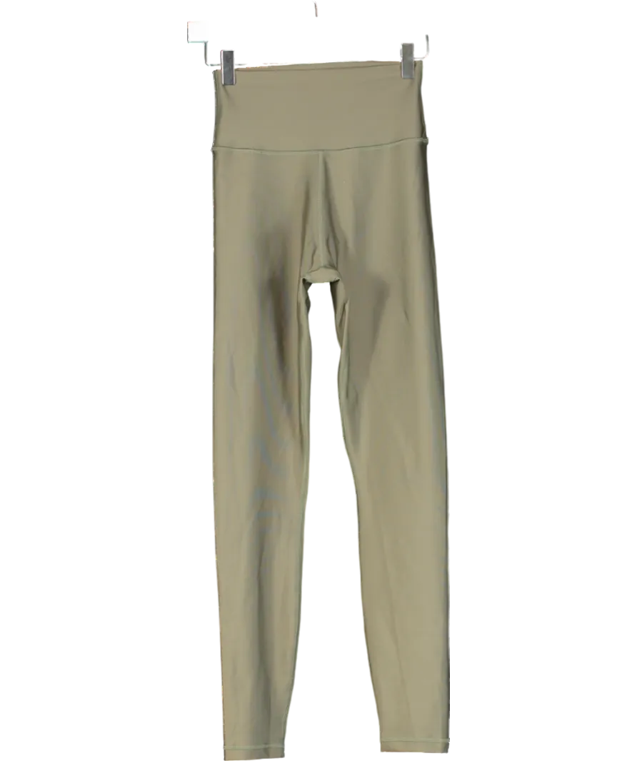 Colourful Standard Green Active High-rise Legging In Dusty Olive UK S