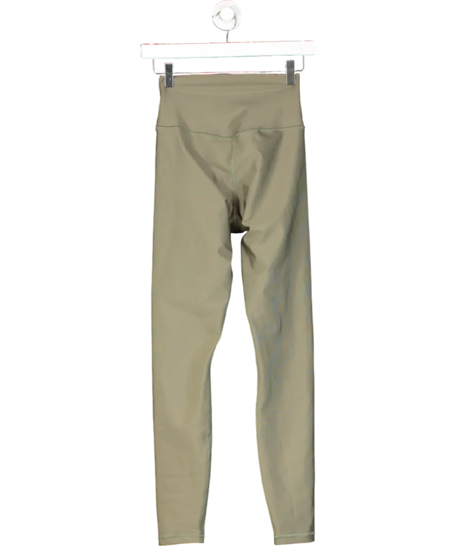 Colourful Standard Green Active High-rise Legging In Dusty Olive UK S