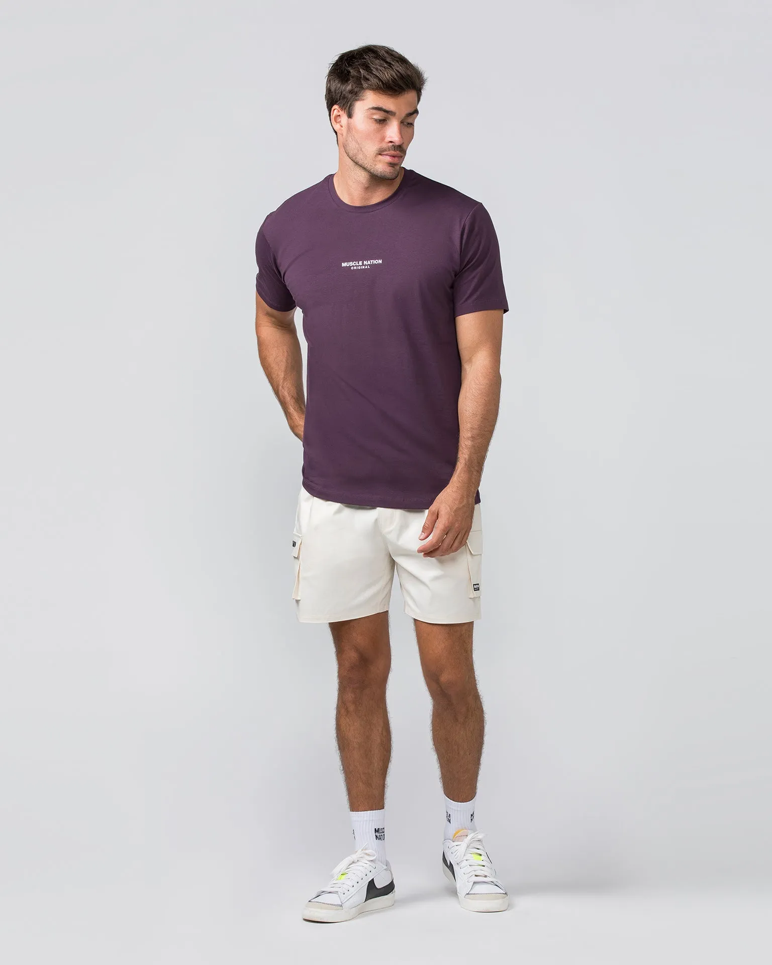 Condition Tee - Midnight Plum