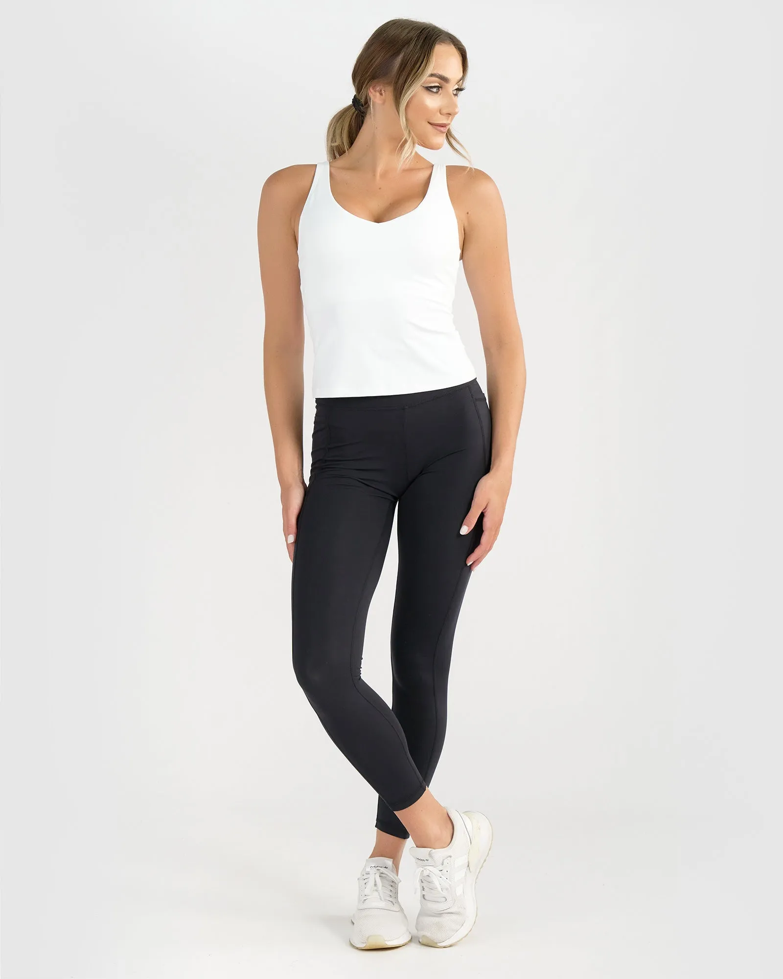 Core Trainer Dani Longline Tank White