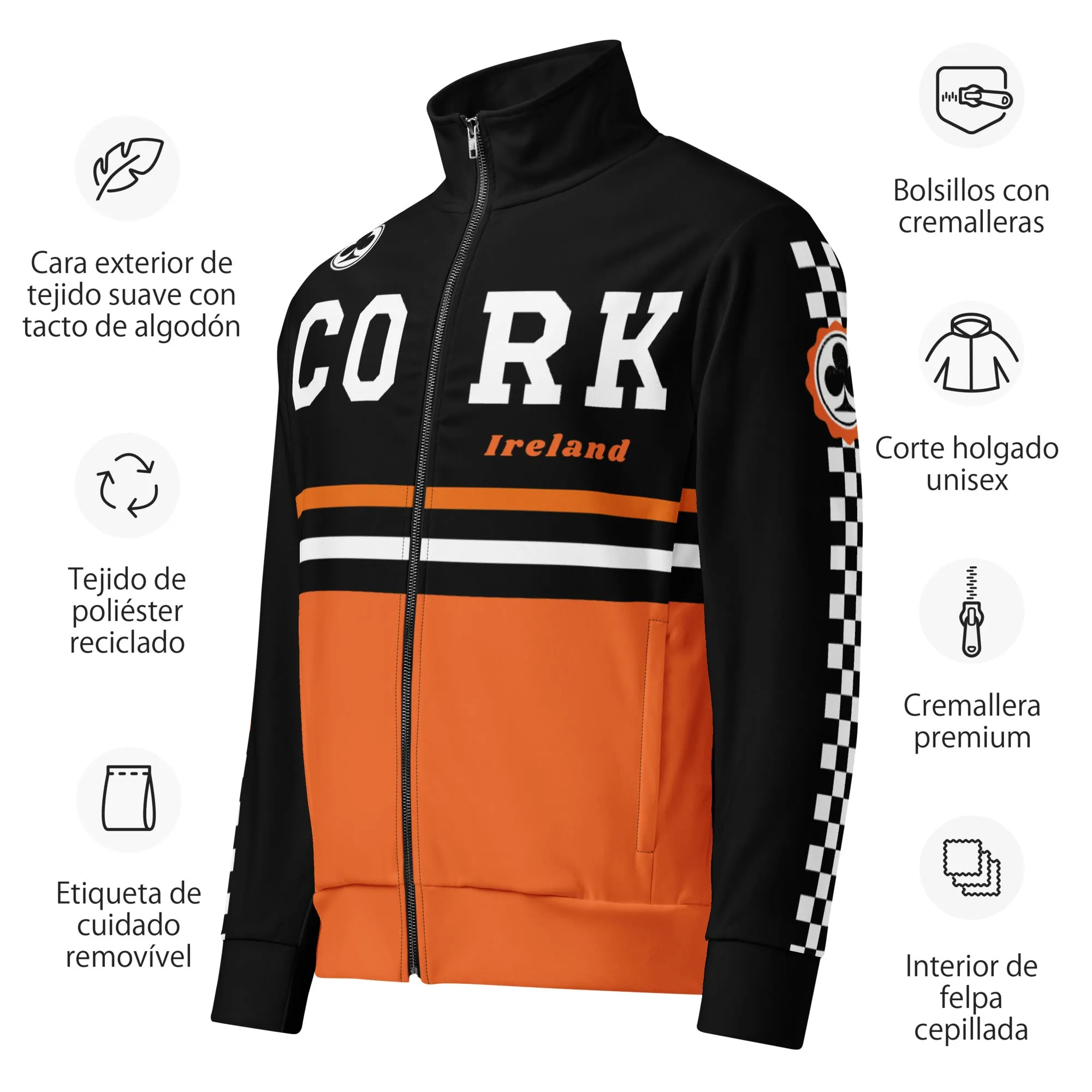 Cork Unisex track jacket