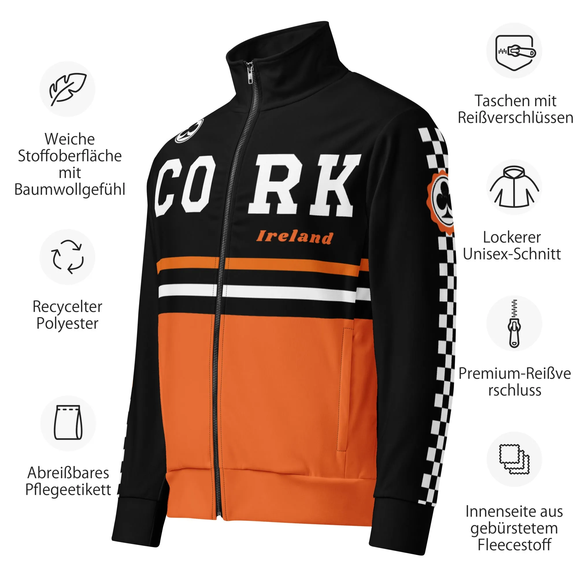 Cork Unisex track jacket