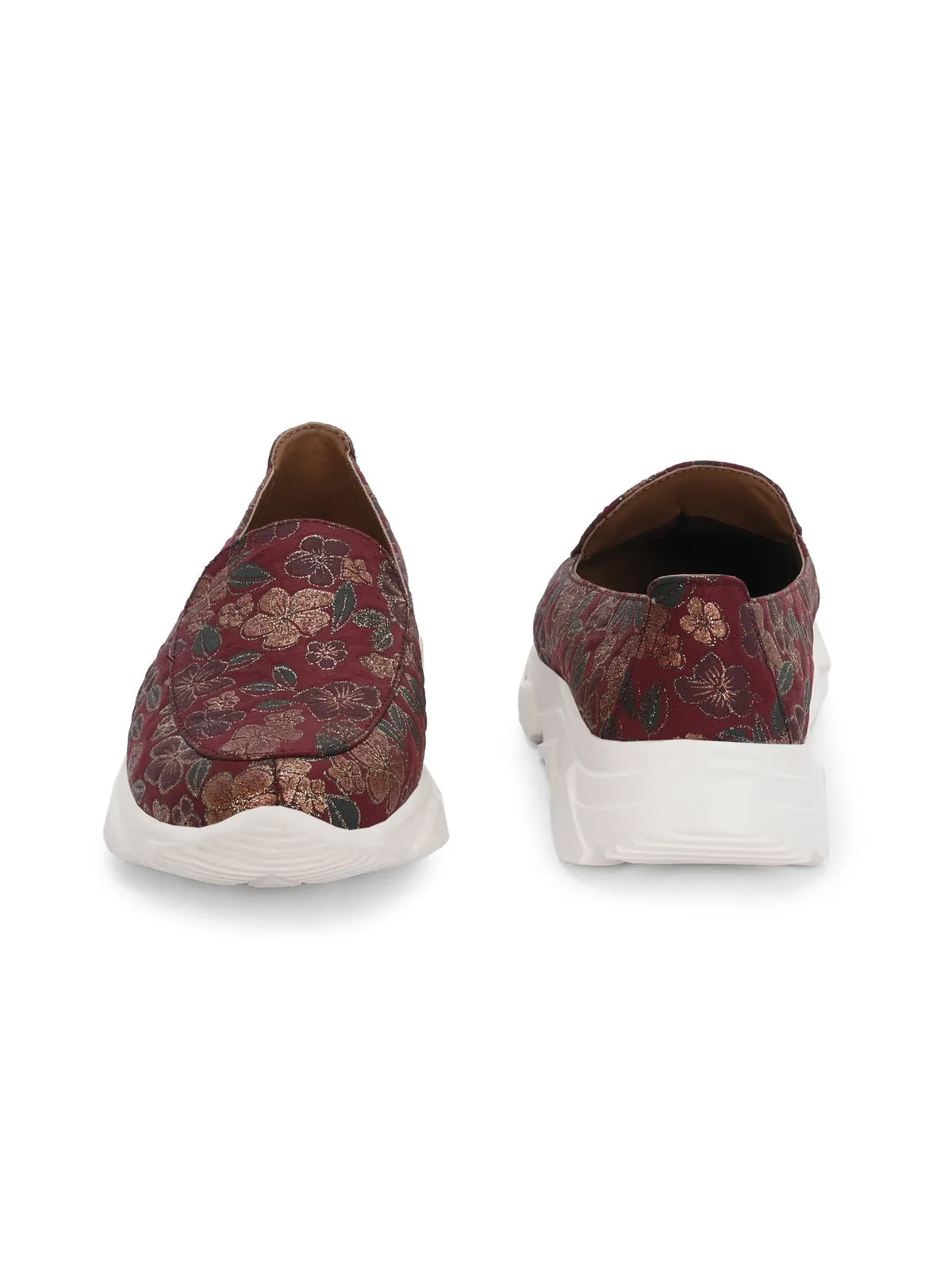 Cotton Cherry Ethnic Sneakers