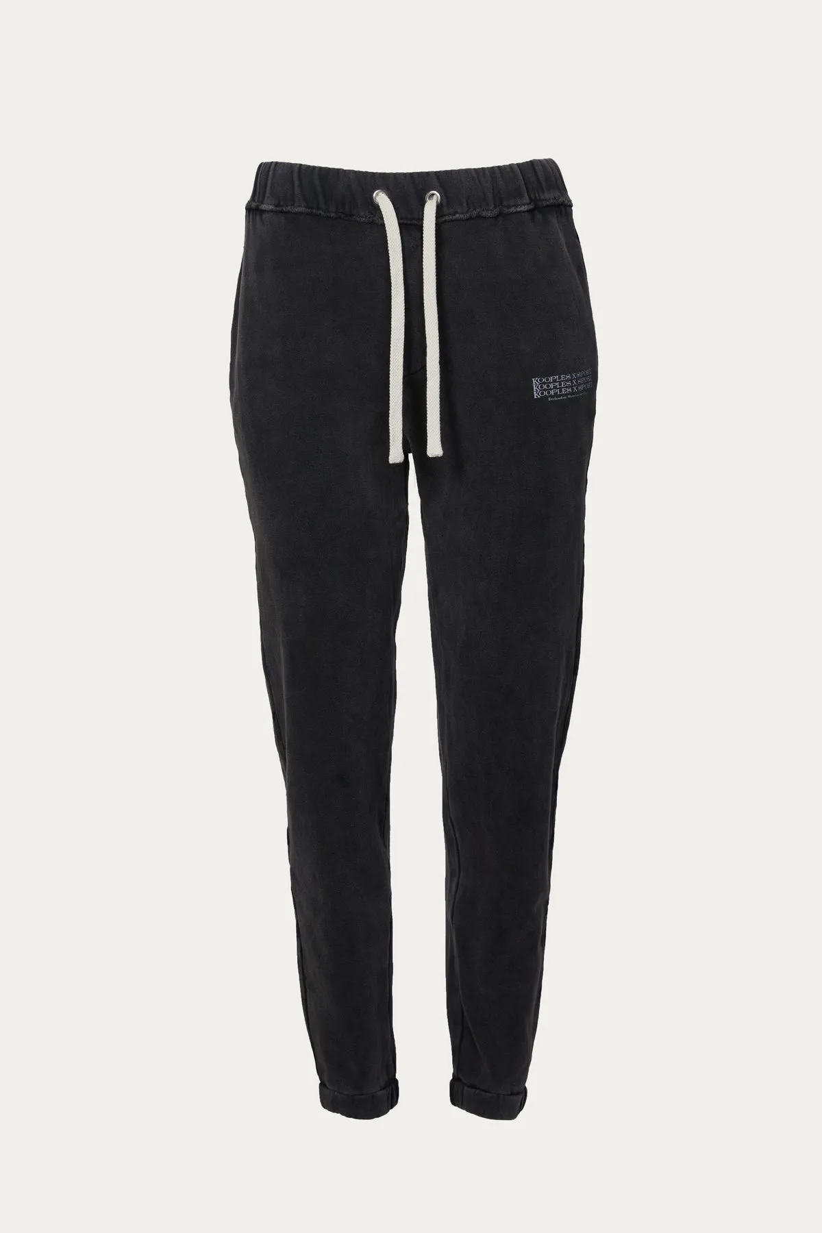 COTTON-JERSEY JOGGER SWEATPANTS