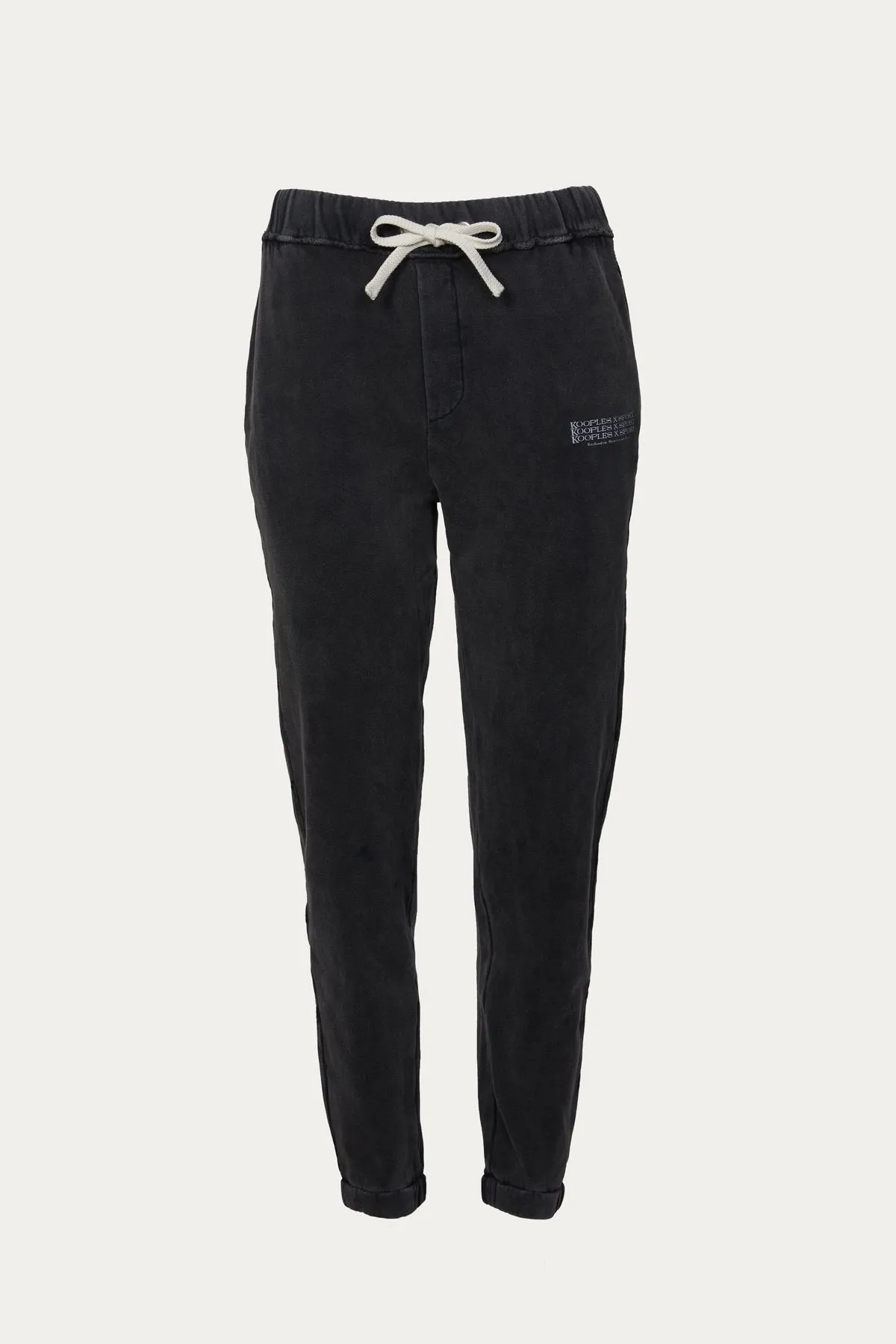 COTTON-JERSEY JOGGER SWEATPANTS