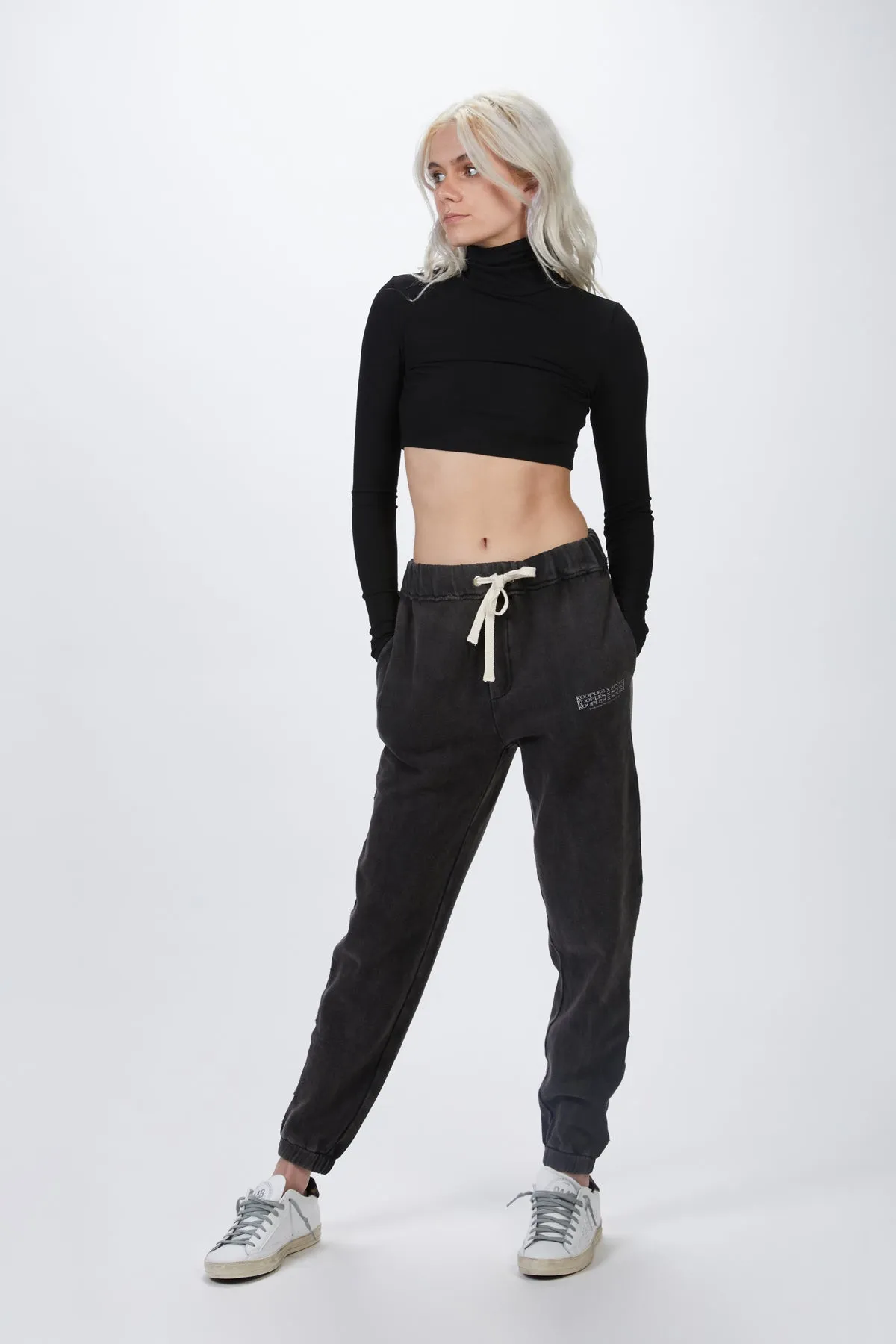 COTTON-JERSEY JOGGER SWEATPANTS
