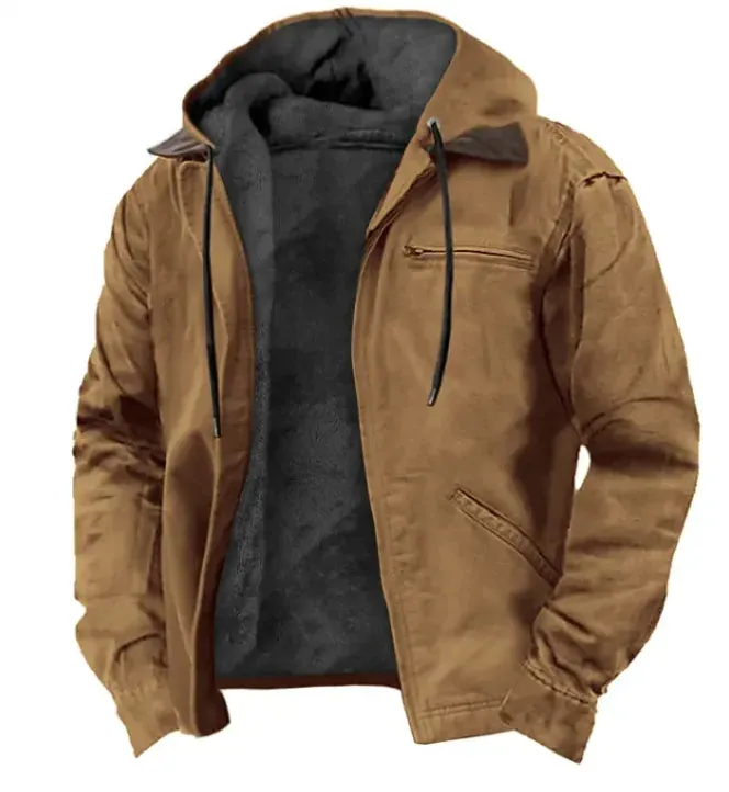 Cotton-Padded Hooded Jacket