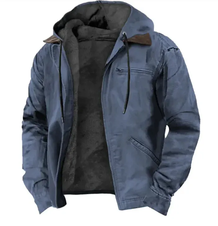 Cotton-Padded Hooded Jacket