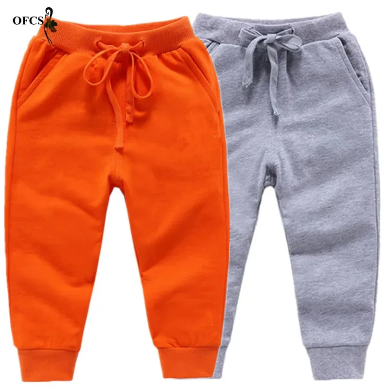 Cotton Sport Pants for Kids