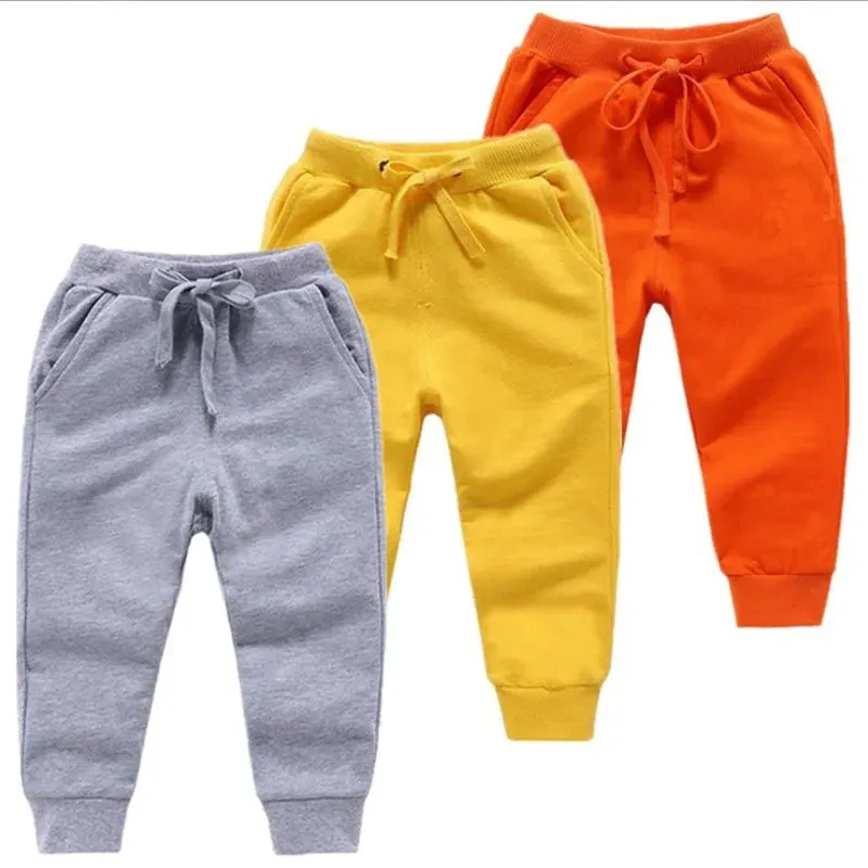 Cotton Sport Pants for Kids
