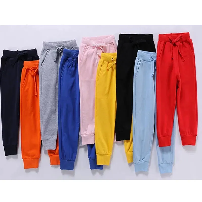Cotton Sport Pants for Kids