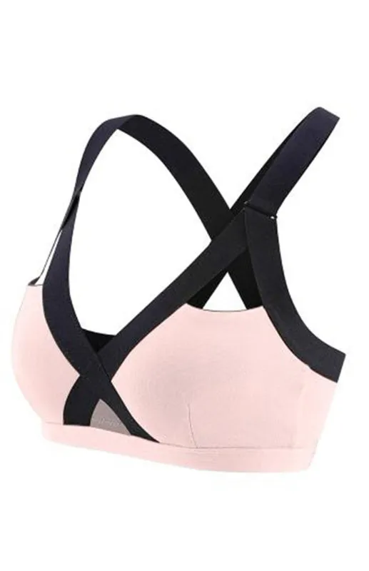 Criss-Cross Chroma Bra