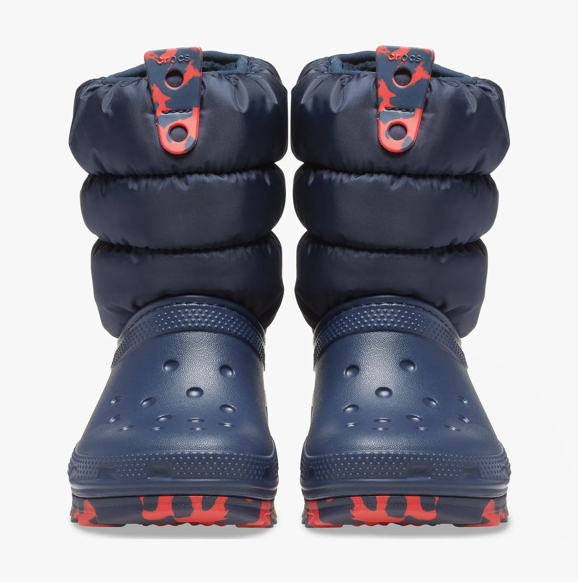 Crocs 207684-410 CLASSIC NEO PUFF Kids Boots Navy
