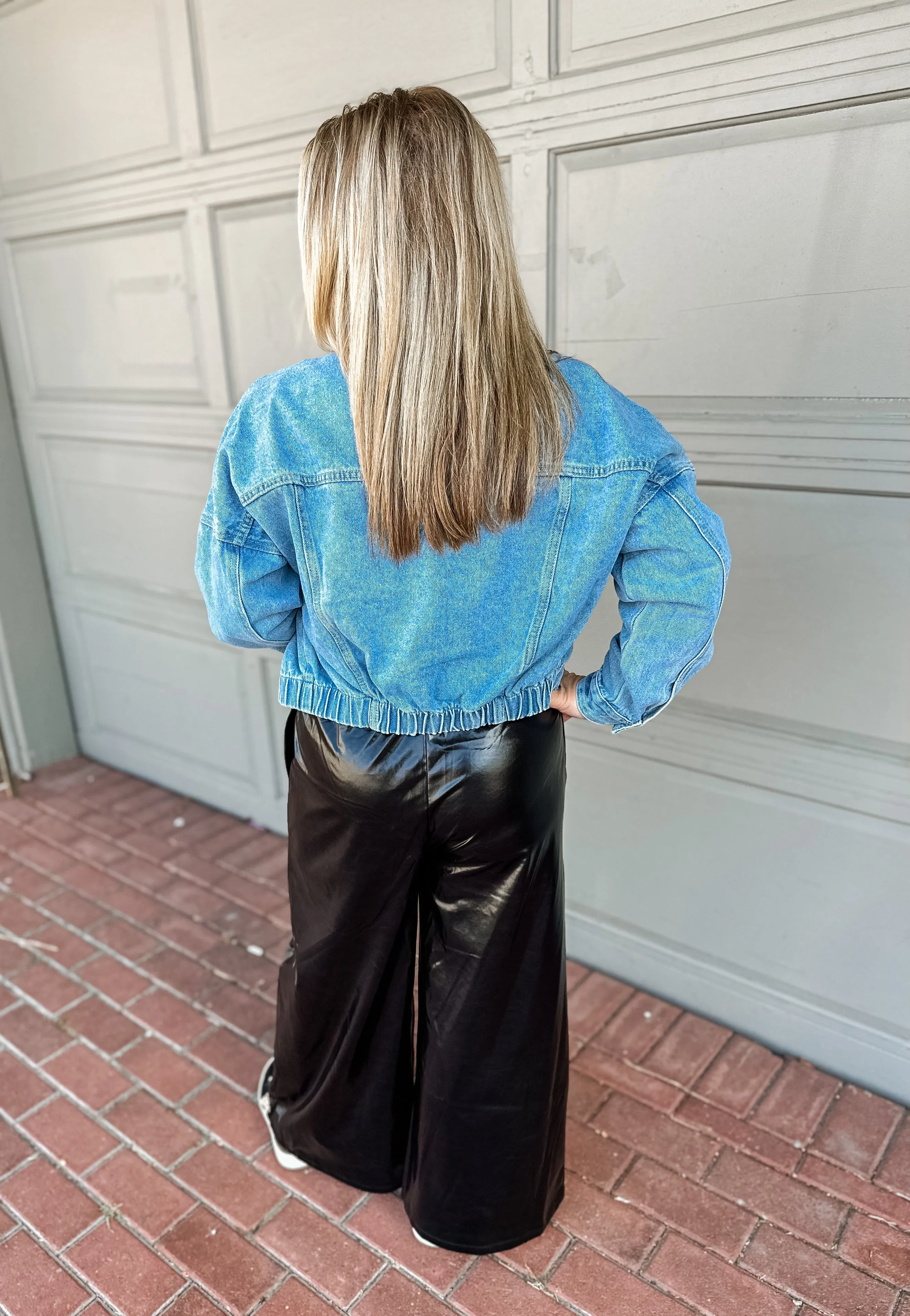 Crop Denim Jacket