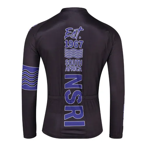 Cycle Jersey Shirts - Long Sleeve Black