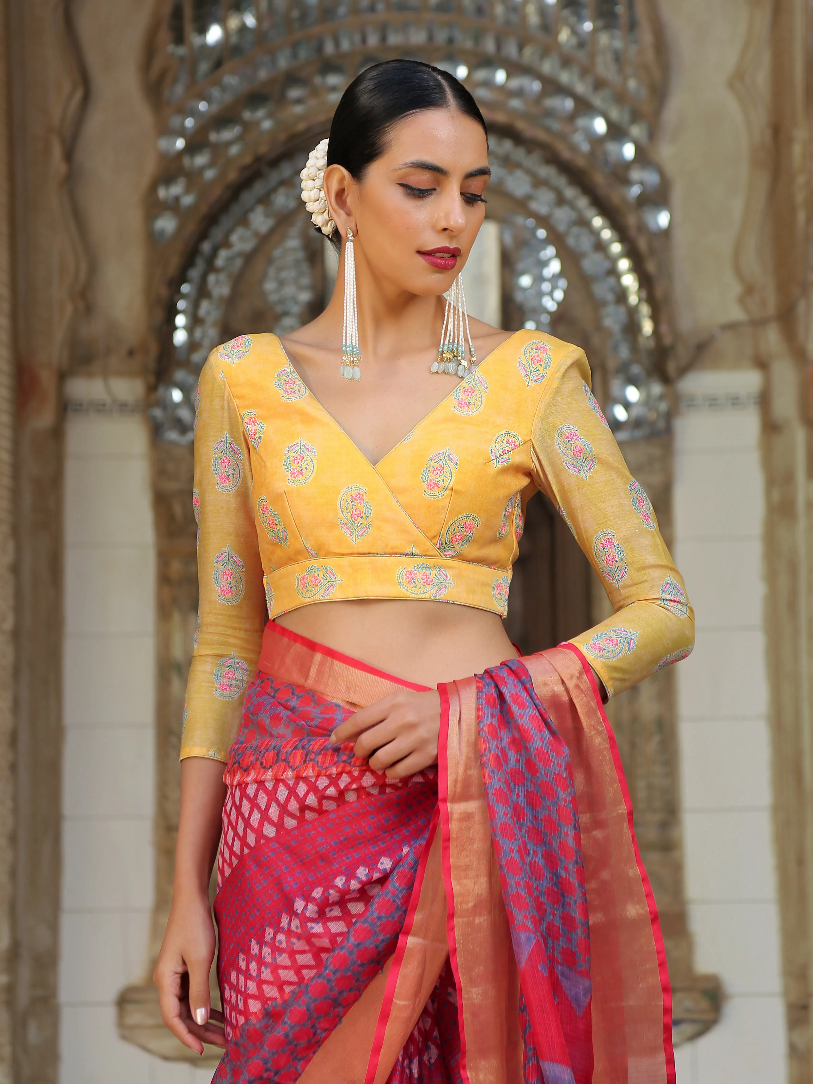 Daffodil Printed Blouse