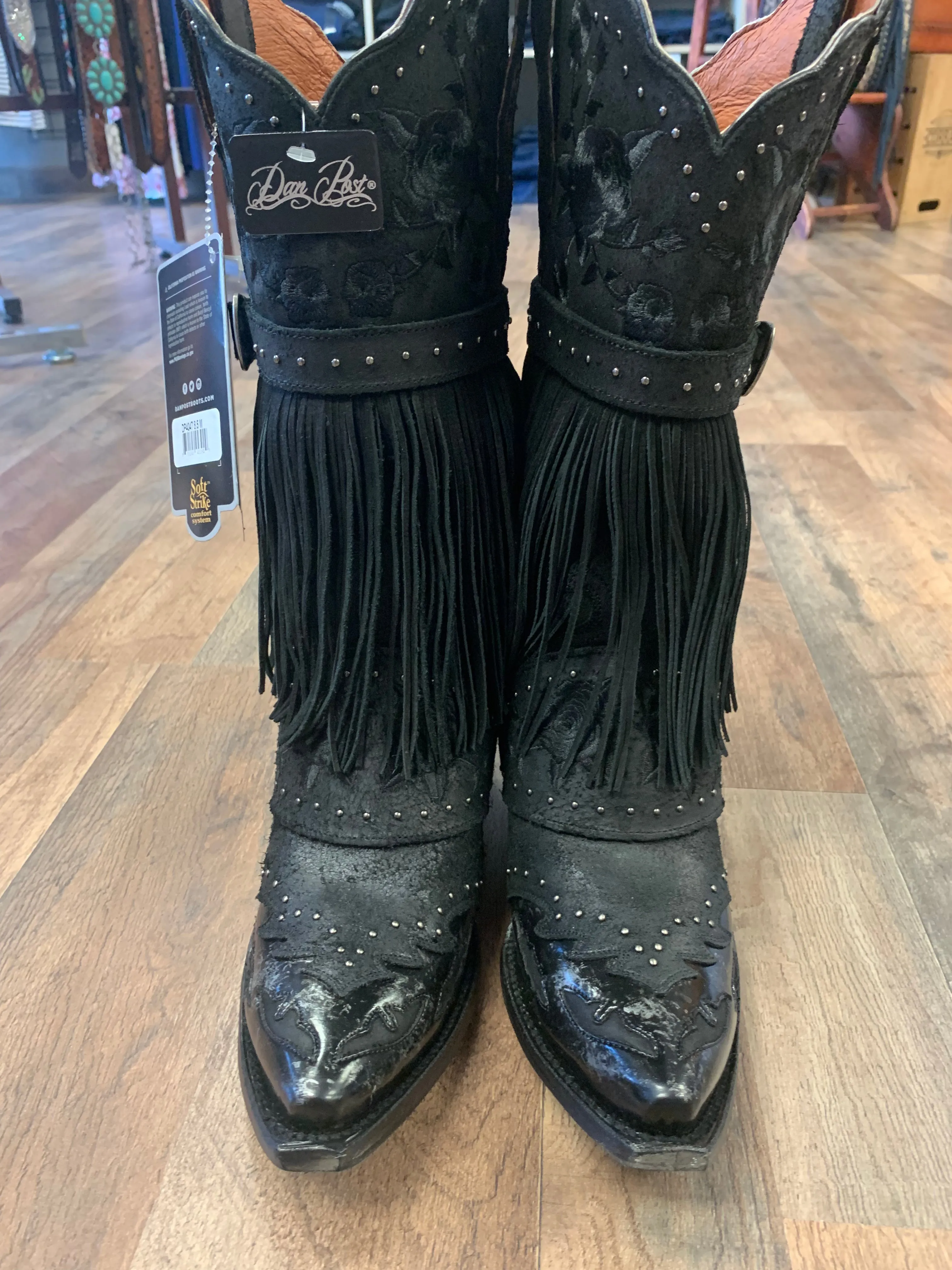 DAN POST BED OF ROSES WOMEN’S LEATHER BOOT